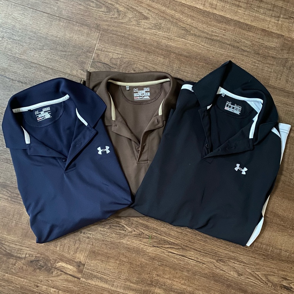 Men's Under Armour Polo Bundle